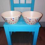 Unox kommen lekker buiten 2 stuks, Huis en Inrichting, Keuken | Servies, Ophalen, Overige materialen, Zo goed als nieuw, Kom(men)