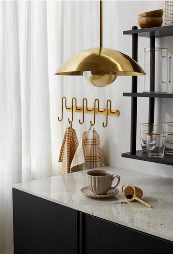 Nieuw h&m home hanglamp goudkleurig t.w.v 140,- beschikbaar voor biedingen