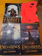 The Lord Of The Rings 2 & 3 + The Hobbit, Boeken, Fantasy, Ophalen of Verzenden, J.R.R. Tolkien, Zo goed als nieuw