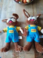 2 Koos Konijn Roompot Knuffels - Nieuw!, Ophalen of Verzenden, Nieuw, Konijn