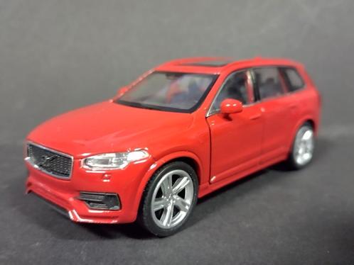 Volvo XC90 rood 1:36 Welly Pol, Hobby en Vrije tijd, Modelauto's | Overige schalen, Nieuw, Verzenden