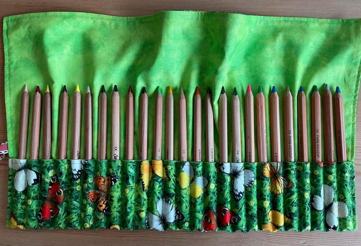 Potlodenrol Roletui Lyra Vrijeschool Waldorf 25 vakjes, Hobby en Vrije tijd, Tekenen, Nieuw, Potlood of Stift, Ophalen of Verzenden