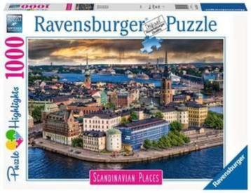 Ravensburger: Scandanavian Places: Stockholm, Zweden 1000 st beschikbaar voor biedingen