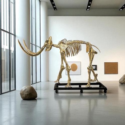 "Genus Mammuthus" - Mammoth Skeleton Mammoet Skelet Replc., Antiek en Kunst, Kunst | Beelden en Houtsnijwerken, Ophalen of Verzenden