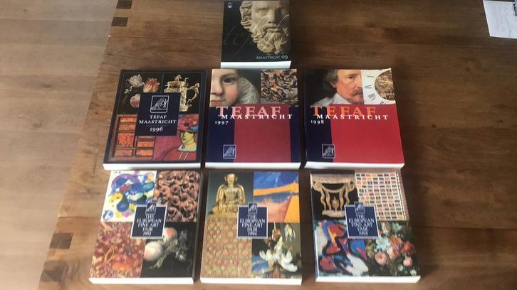 7 x The European Fine Art Fair Maastricht - Tefaf, Boeken, Catalogussen en Folders, Zo goed als nieuw, Ophalen of Verzenden