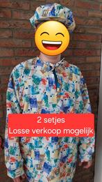 NIEUW 2x geld print longsleeve / kiel - inclusief geldpet, Kleding | Heren, Carnaval, Ophalen of Verzenden, Kleding, Maat 56/58 (XL)