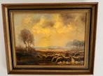 Antiek Schilderij J. Van Kregten, Antiek en Kunst, Ophalen of Verzenden