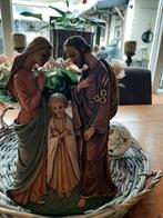 2 Religieuze plaquettes Holly family, Antiek en Kunst, Ophalen of Verzenden
