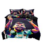 Voetbal dekbed messi fc barcelona, Ophalen of Verzenden, Nieuw, Jongetje of Meisje, Dekbedovertrek