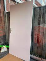 Opdek binnendeur rechtsdraaiend incl. kozijn, Ophalen, Gebruikt, 80 tot 100 cm, Binnendeur