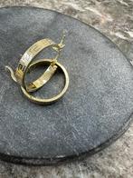 Prachtige 14k gouden Versace oorbellen, Sieraden, Tassen en Uiterlijk, Oorbellen, Ophalen of Verzenden, Nieuw, Goud