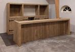 Steigerhouten bar met kast buitenbar overkapping koelkast, Huis en Inrichting, Ophalen of Verzenden, Nieuw