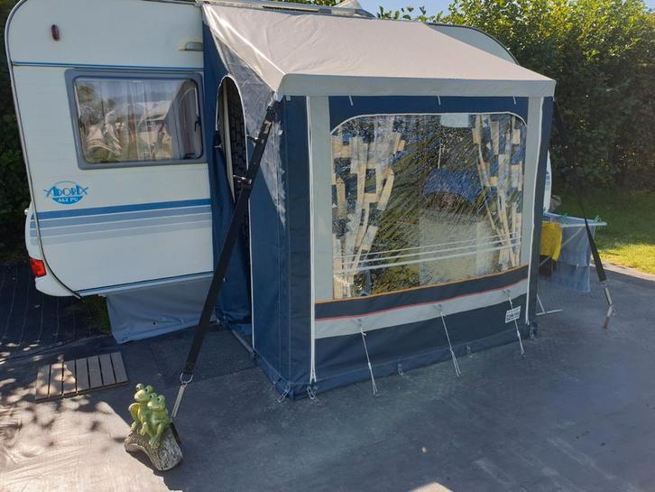 Wintertent/voortent Zurich 2 van Obelink, Caravans en Kamperen, Caravan accessoires, Zo goed als nieuw, Ophalen