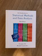 An introduction to statistical methods and data analysis, Boeken, Ophalen of Verzenden, Zo goed als nieuw