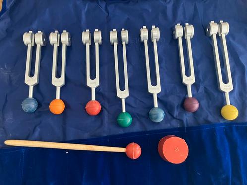Stemvorkenset (gewogen) chakras. Ongebruikt!, Muziek en Instrumenten, Instrumenten | Onderdelen, Nieuw, Overige instrumenten, Ophalen