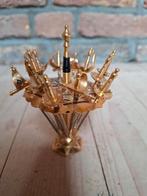 Vintage spaanse set toledo cocktailprikkers, Antiek en Kunst, Curiosa en Brocante, Ophalen of Verzenden