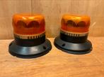 Mercura LED  zwaailicht zwaailamp flitsers oranje 2 stuks, Auto-onderdelen, Verlichting, Gebruikt, Ophalen of Verzenden