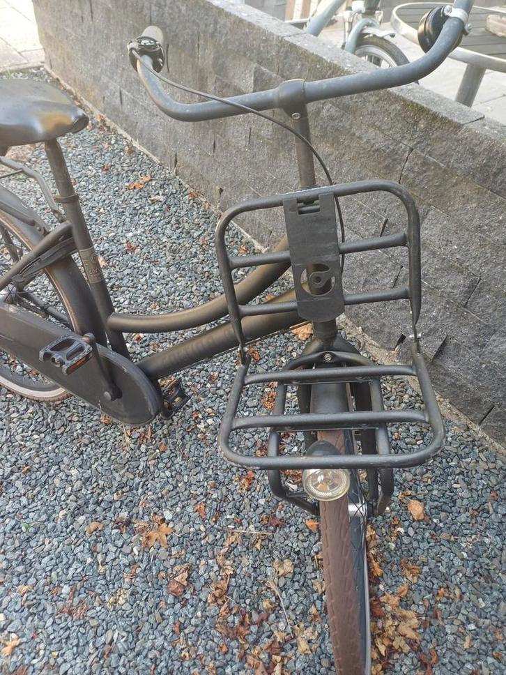 Cortina Transportfiets - Zwart, Fietsen en Brommers, Fietsen | Kinderfietsjes, Gebruikt, 20 inch of meer, Ophalen
