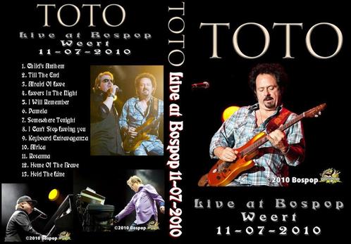 Toto live at Bospop festival, Weert 2010, Cd's en Dvd's, Dvd's | Muziek en Concerten, Muziek en Concerten, Alle leeftijden, Verzenden