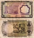 Nigeria 1 pond 1968 - F/VG, Los biljet, Verzenden, Nigeria