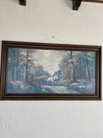 Schilderij: Paarden in het Bos, Ophalen