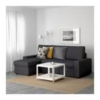 Ikea Vilasund 3 zits slaapbank + opbergruimte +chaise longue, Ophalen, Gebruikt, Driepersoons