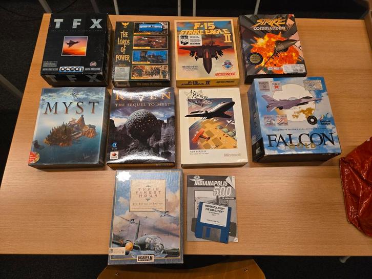 Big Box PC games, Spelcomputers en Games, Games | Pc, Gebruikt, 1 speler, Vanaf 3 jaar, Ophalen