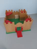 Houten kasteel, Kinderen en Baby's, Speelgoed | Houten speelgoed, Ophalen, Gebruikt, Overige typen