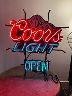 Coors Light oude reclame NeoN verlichting, Verzamelen, Gebruikt, Ophalen of Verzenden, Lichtbak of (neon) lamp