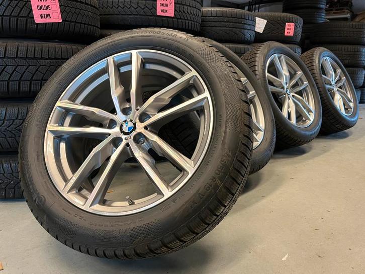 19 Inch Originele BMW X3 X4 Winterset Continental 698M TPMS, Auto-onderdelen, Banden en Velgen, Banden en Velgen, Winterbanden
