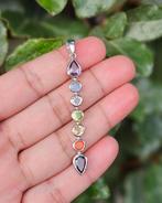 Chakra Hanger Zeven - Echt Zilver, Overige voorstellingen, Info@lavicollection.com, Nieuw, Met edelsteen