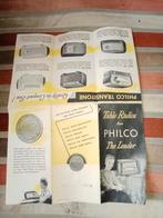 Vintage documentatie over Philco Advanced-FM, Ophalen of Verzenden