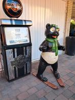 Panda Beer op skies 130cm een zeldzaamheid, Apres Ski Bar, Eu, Gebruikt, Eu, Beeldje