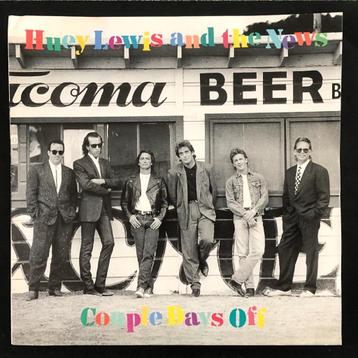 Huey Lewis - Couple Days Off 7" Vinyl beschikbaar voor biedingen