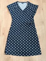 King Louie cross dress met polkadots. Blauw, maat L, Kleding | Dames, Jurken, Blauw, Maat 42/44 (L), Ophalen of Verzenden, Zo goed als nieuw