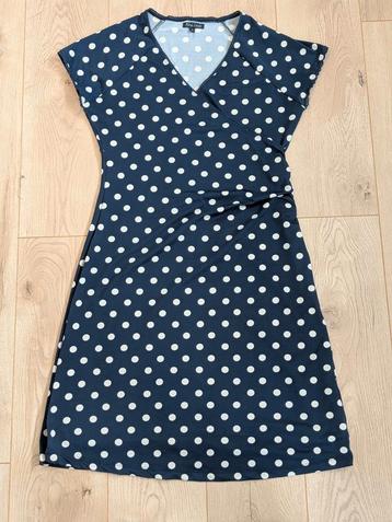King Louie cross dress met polkadots. Blauw, maat L  beschikbaar voor biedingen
