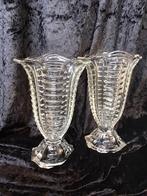 Set glazen vazen, jaren 60, Ophalen of Verzenden