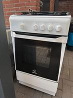 INDESIT Gasfornuis - 4 Pits + Oven - Voor de Handige Harry!, Witgoed en Apparatuur, Fornuizen, Ophalen, Gebruikt, 60 cm of meer