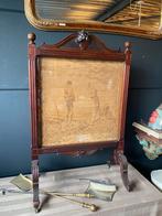 Haardscherm Antiek met gobelin afbeelding, Antiek en Kunst, Antiek | Woonaccessoires, Ophalen