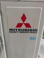 Mitsubishi FDC250VSA-W 2x cassette FDT125VG warmtepomp airco, Witgoed en Apparatuur, Airco's, Afstandsbediening, 100 m³ of groter