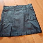 Tommy Hilfiger leren rok - Maat M, Maat 38/40 (M), Zwart, Ophalen of Verzenden, Zo goed als nieuw