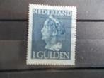 1946 - koningin wilhelmina 1 gulden (871h), Postzegels en Munten, Postzegels | Nederland, Verzenden, Gestempeld