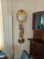 Antieke Hangklok met Gouden Details, Antiek en Kunst, Ophalen