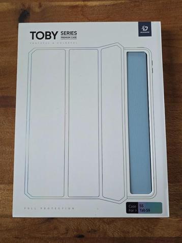 Nieuw  Dux Ducis Toby Samsung Tab S9/s9Fe Bookcover ,blue beschikbaar voor biedingen