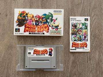 Super Mario RPG SNES Super Nintendo Famicom SFC CIB NTSC beschikbaar voor biedingen