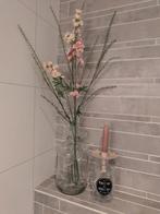 Vaas Fles VT wonen, Ophalen of Verzenden, Overige kleuren, Glas, Minder dan 50 cm