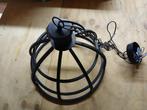 Metalen hanglamp, Huis en Inrichting, Lampen | Hanglampen, Ophalen of Verzenden, Zo goed als nieuw, Metaal, Minder dan 50 cm