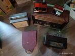 Philips collectie, 2x radio, 2x pick up, 2x scheerapparaat, Ophalen, Gebruikt, Scheren en Epileren