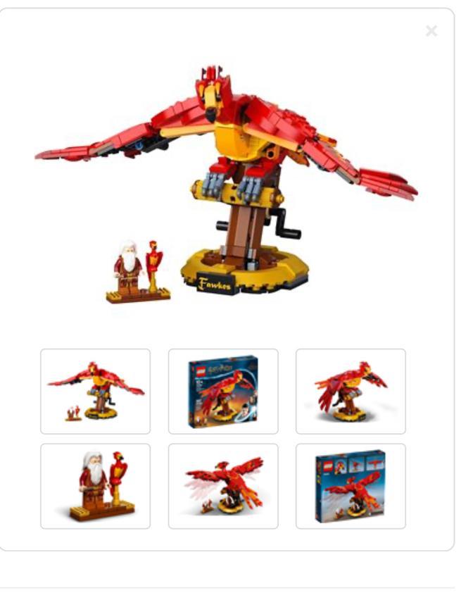 LEGO Harry Potter 76394 Fawkes - Nieuw!, Kinderen en Baby's, Speelgoed | Duplo en Lego, Nieuw, Lego, Complete set, Ophalen of Verzenden