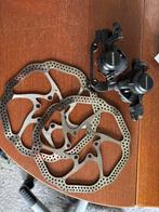 Set remschijven 160 mm en shimano remklauwen, Fietsen en Brommers, Fietsonderdelen, Ophalen of Verzenden, Gebruikt, Algemeen